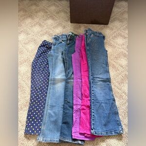 Colorful Kids Jeans Set
